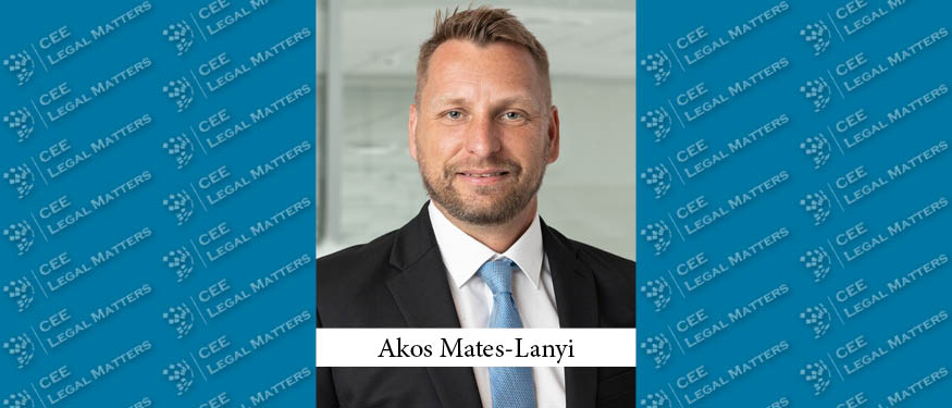 Akos Mates-Lanyi Joins Taylor Wessing’s Budapest Office as Partner