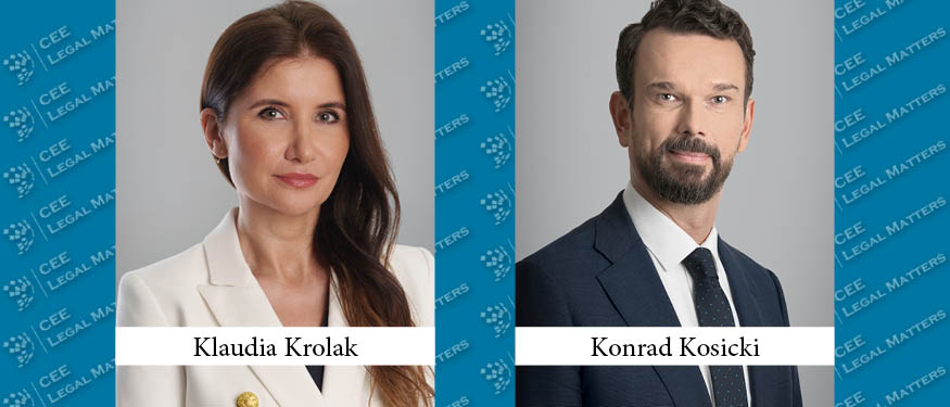 Klaudia Krolak and Konrad Kosicki Become Shareholders at Greenberg Traurig Warsaw