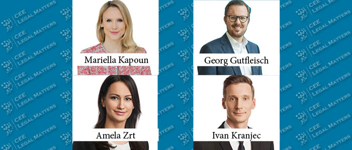 Austria's Mariella Kapoun and Georg Gutfleisch and Slovenia's Amela Zrt and Ivan Kranjec Make Partner at CMS