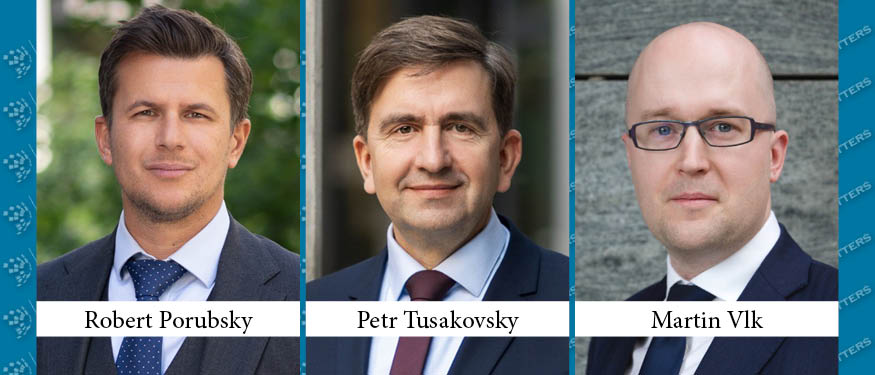 Robert Porubsky, Petr Tusakovsky, and Martin Vlk Become Partners at Havel & Partners