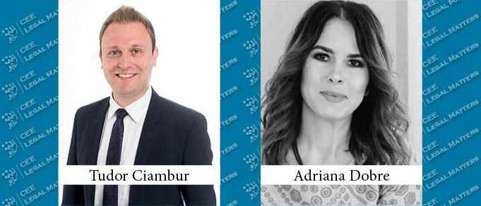 Tudor Ciambur and Adriana Dobre Make Partner at Stratulat Albulescu