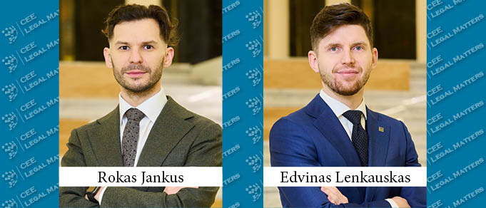 Rokas Jankus and Edvinas Lenkauskas Make Partner at Motieka & Audzevicius