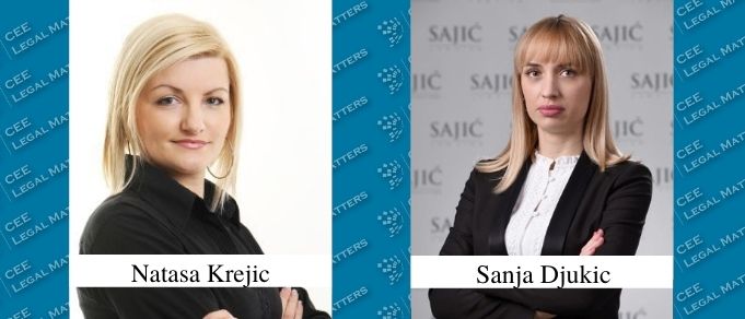 Natasa Krejic and Sanja Djukic Promoted to Senior Partner at Sajic